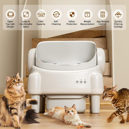 ECORUI™ Smart Self-Cleaning Litter Box